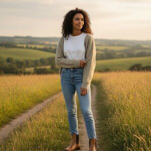 Aerosoles Women's Tropea Chelsea Ankle Boot Sizes 7 Tan Brown Bootie